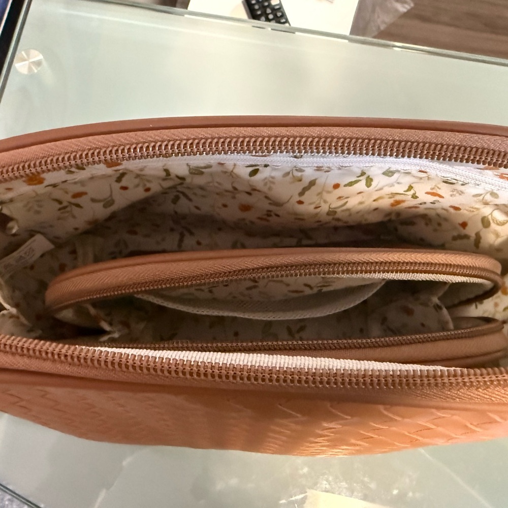 Glo Tech Cosmetic Bag Faux Leather